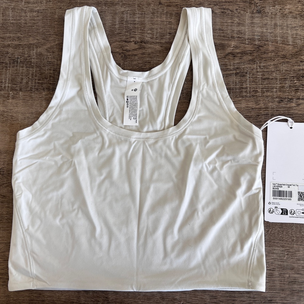 Lululemon Scoop Neck Tank in Bone